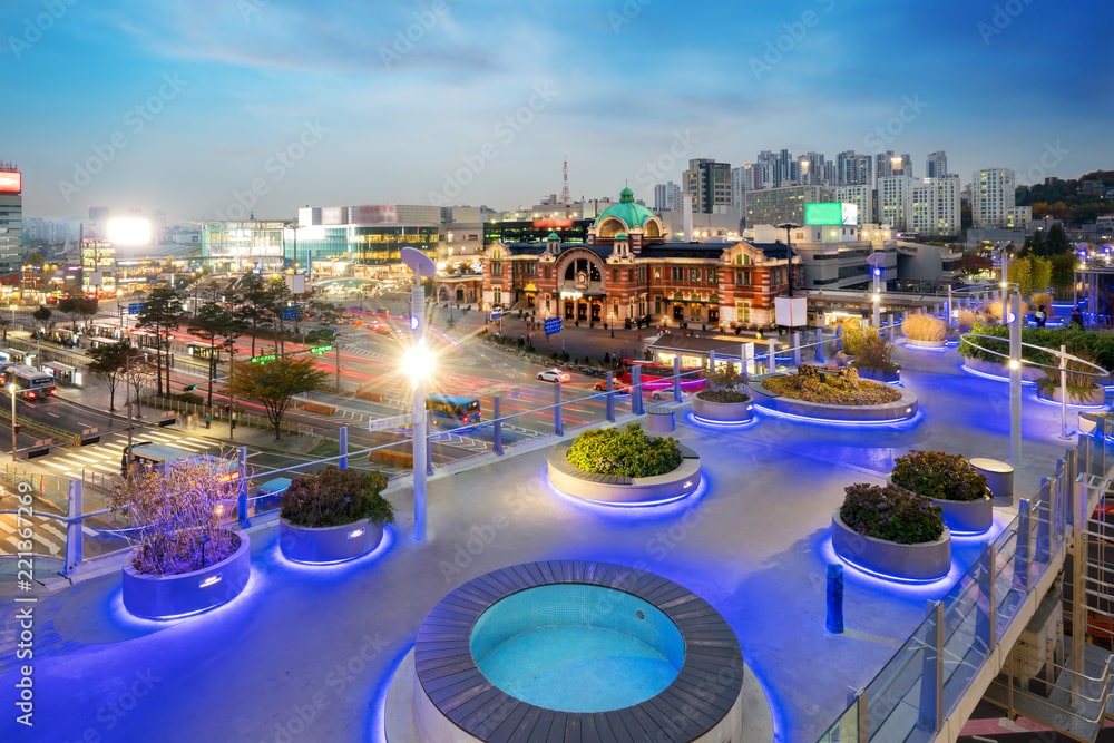 서울로 7017 외부 조감도