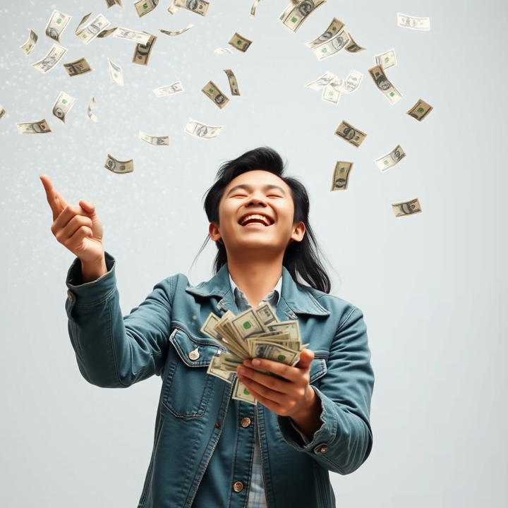 돈을-뿌리는-남자
