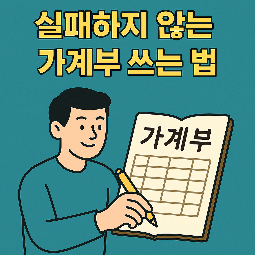 실패하지 않는 가계부 쓰는 법