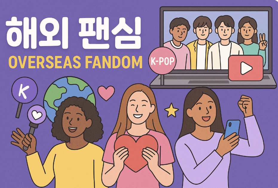 해외 팬심 (K팝, 유튜브,팬덤)