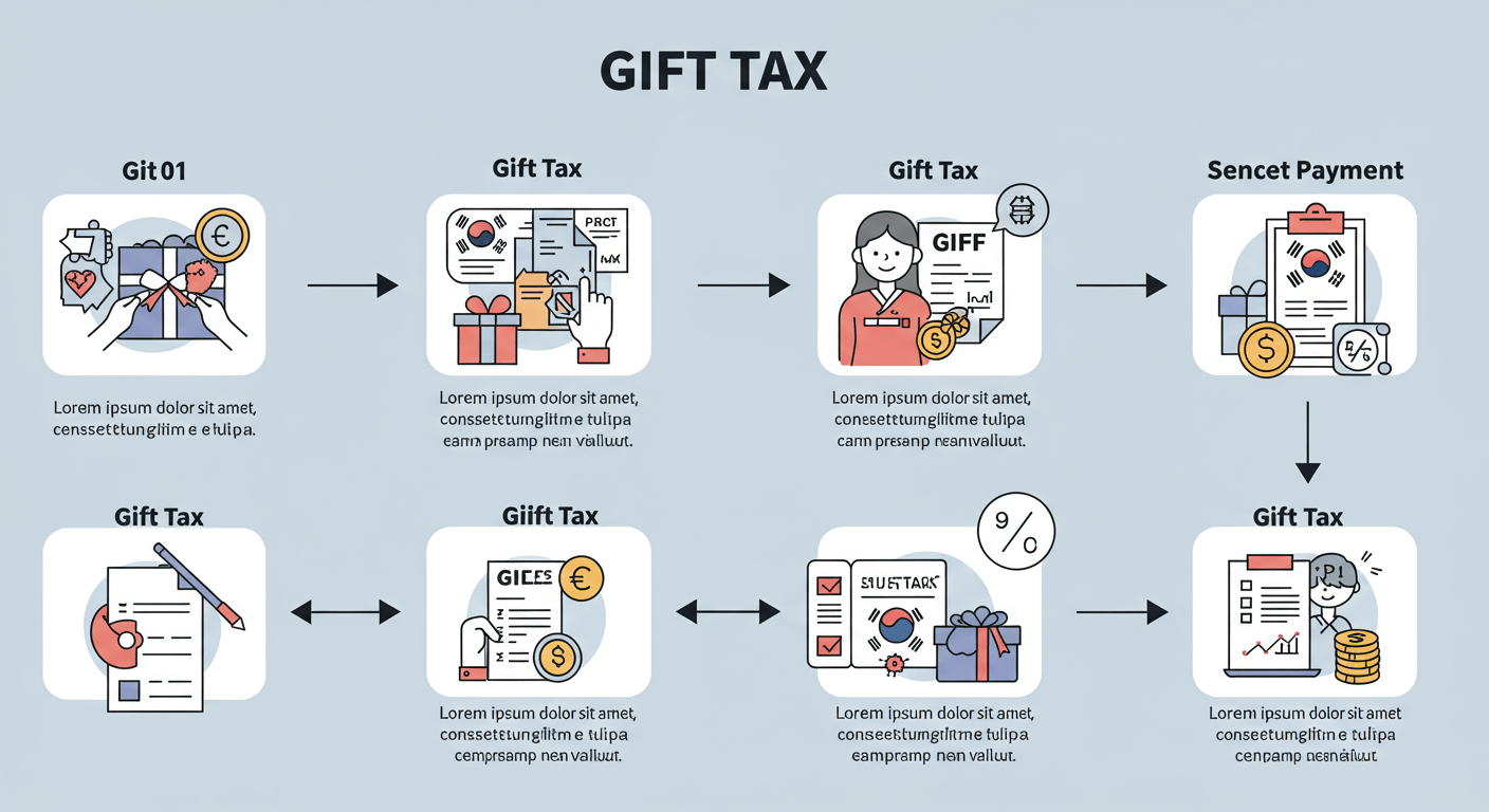 증여세 신고 방법 가족간 자금관리
