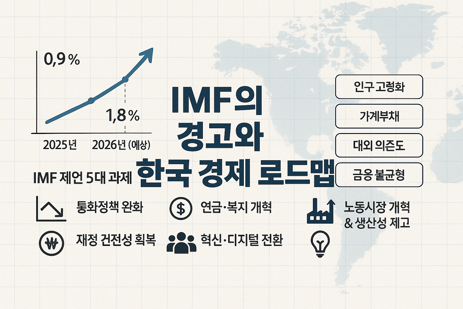 한국 경제 전망과 IMF의 경고