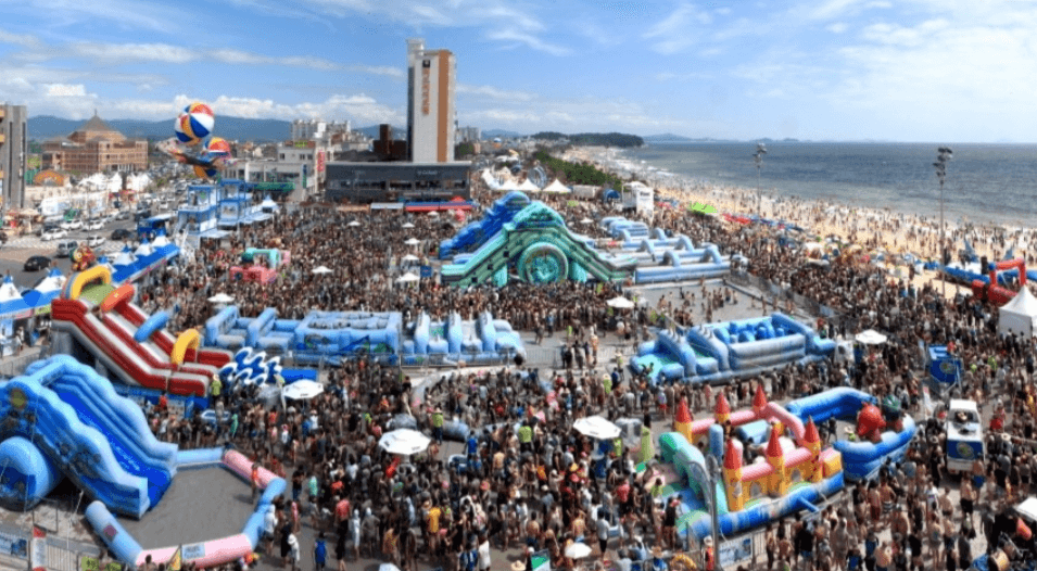 보령머드축제행사장