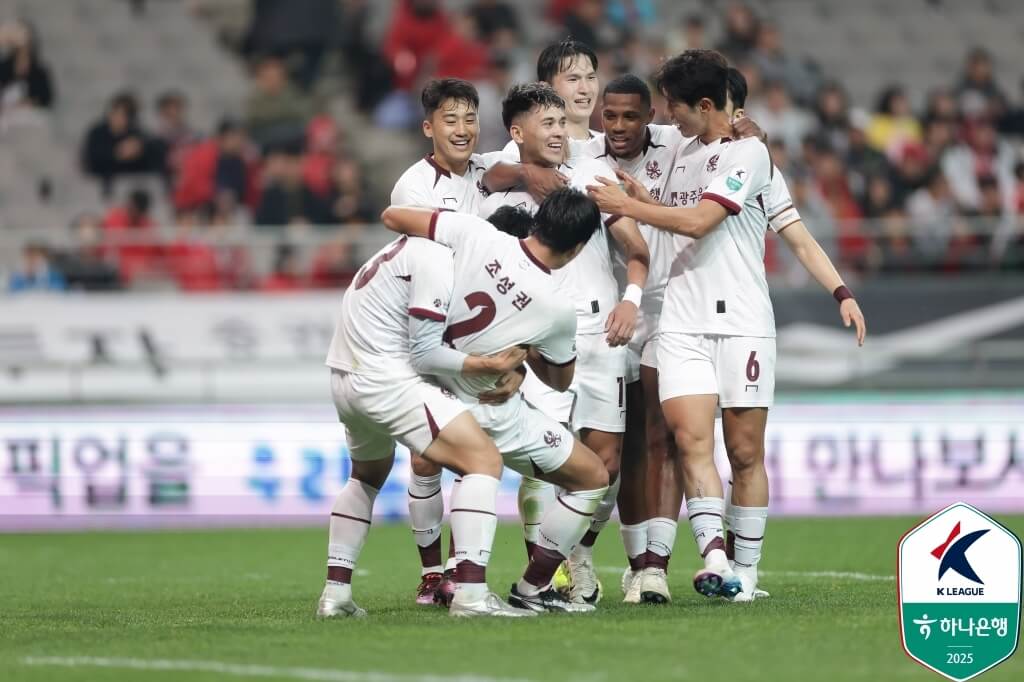 주민규 리그 7호골! 대전, 김천 꺾고 K리그1 단독 선두 [하이라이트 요약]