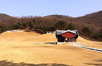 고양시 서오릉에 위치한 명릉 전경