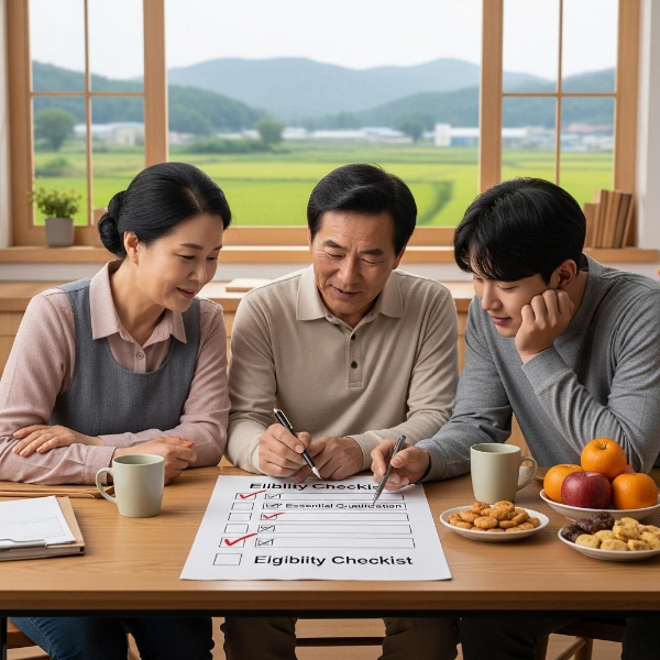 농어민수당 자격 신청