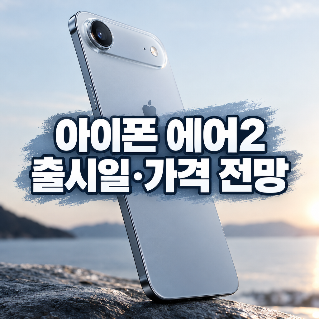 아이폰 에어2 출시 전망, 1세대 살까 기다릴까