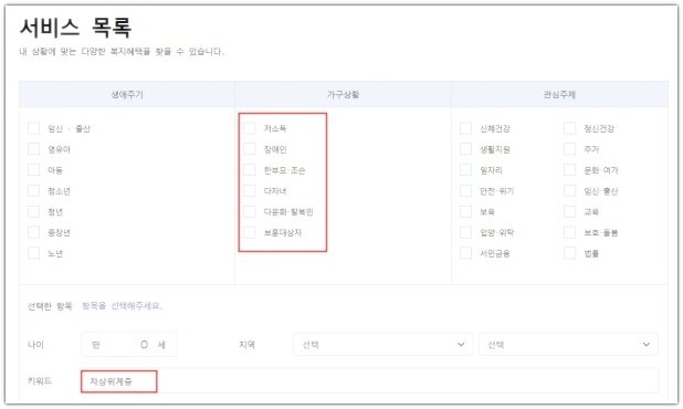 차상위계층기준 확인방법혜택