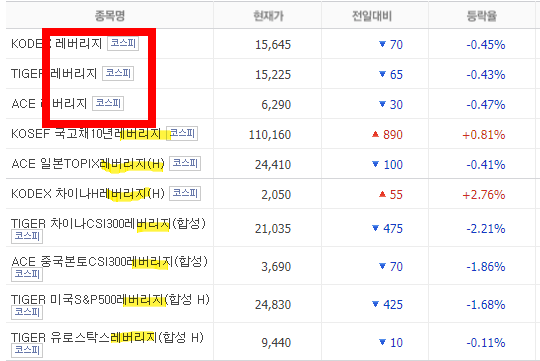 주식레버리지