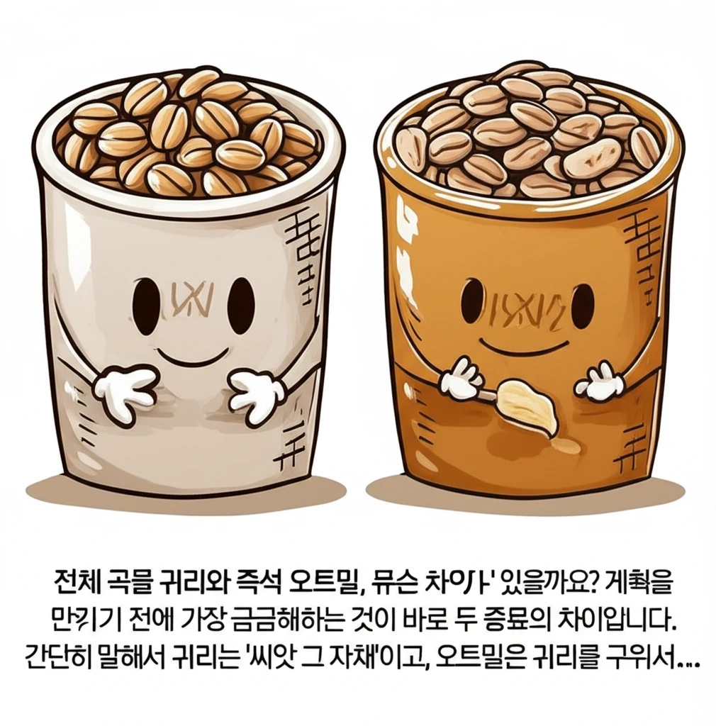 다이어트와 혈당 조절에 좋은 귀리 식..