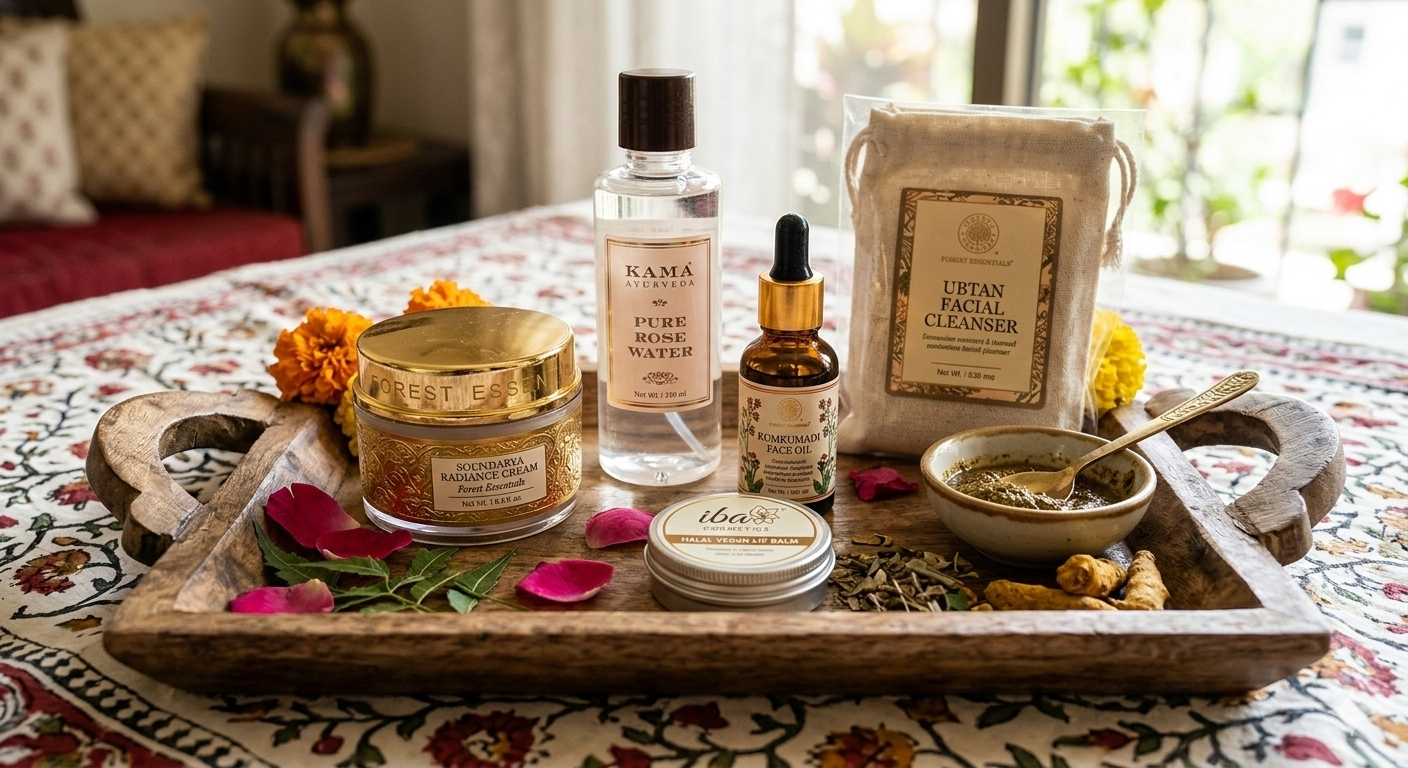 Forest Essentials, Iba Cosmetics, Kama Ayurveda 인도 기념품 화장품