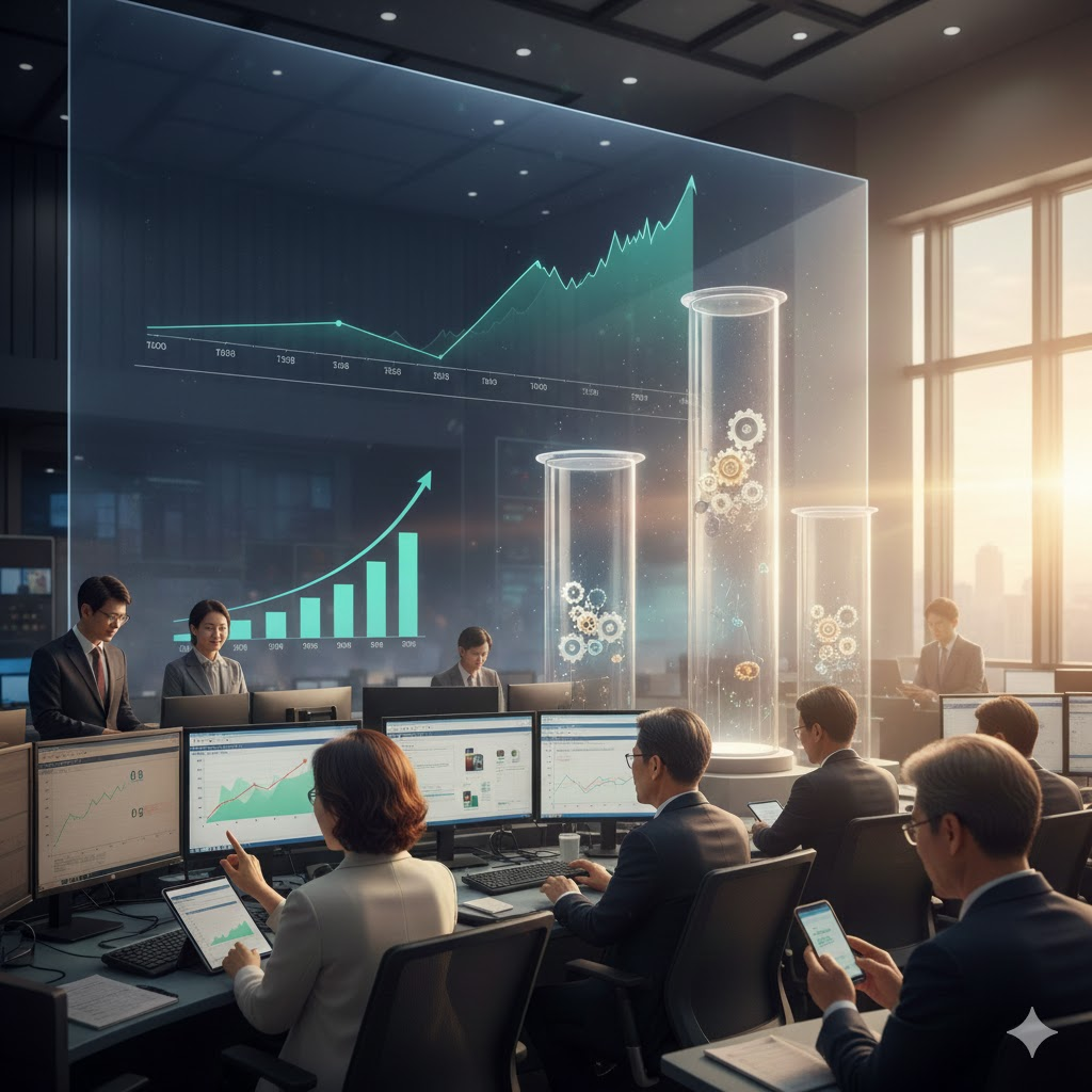 주식성장 이미지