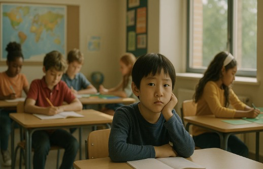 국제학교 외로운 아이