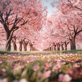 2024 양재천 벚꽃 등축제 경치 2