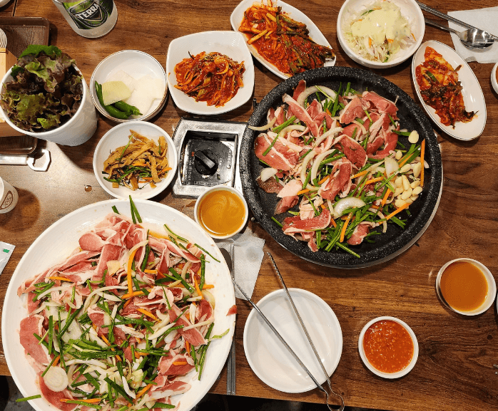 오리불고기, 오리감자탕 맛집 문래동 골목오리집