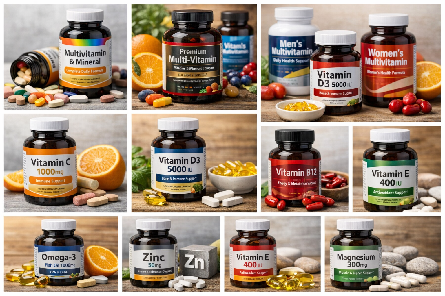2025 종합비타민 추천 순위 TOP5 (실사용 후기, 가성비&middot;갓성비 완전 정리)