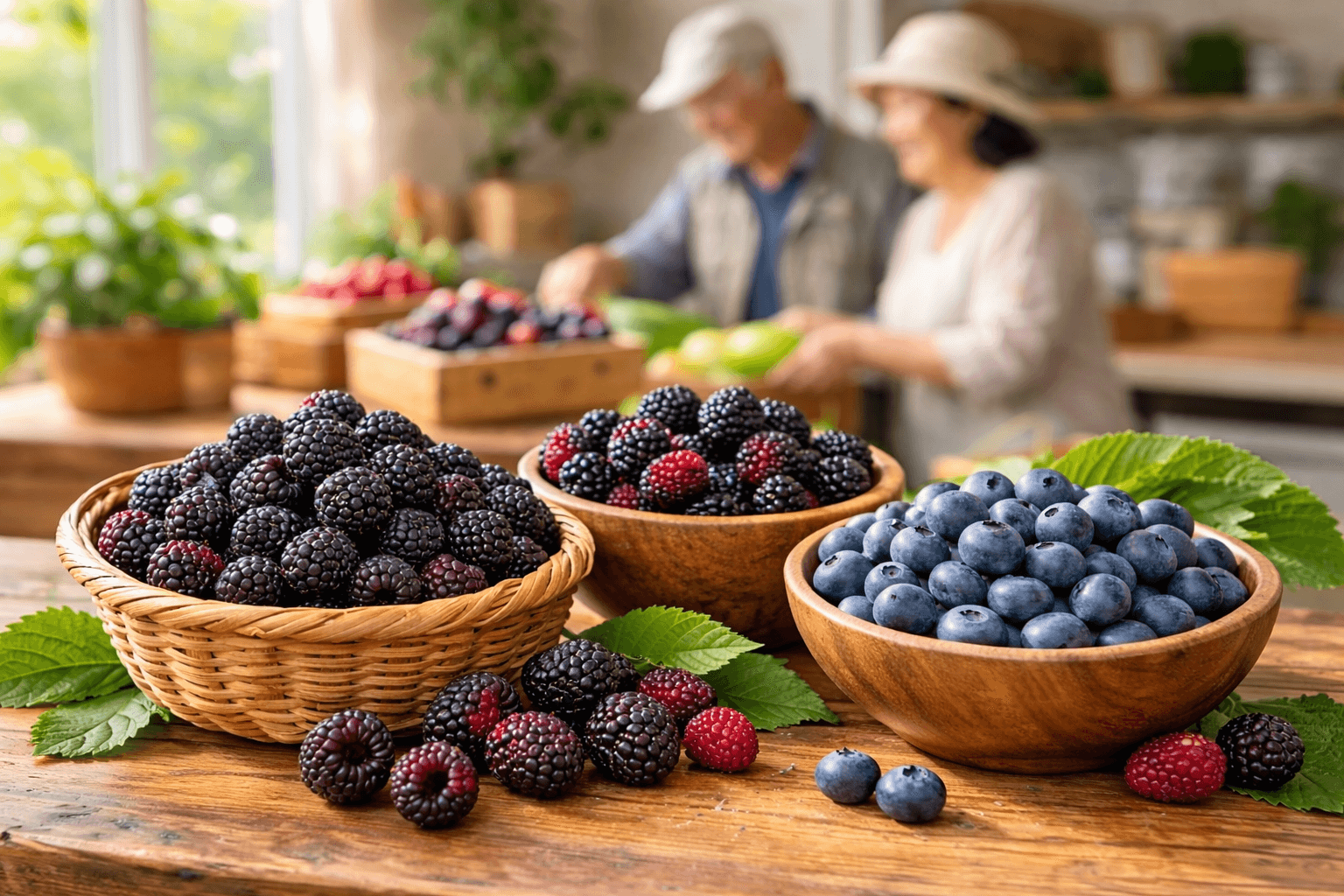 국내산 베리 추천 (복분자, 오디, 블루베리)