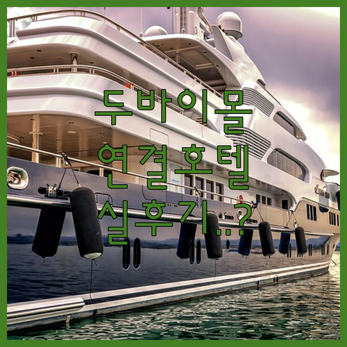 두바이 페스티벌 시티 쇼핑몰 연결 호..