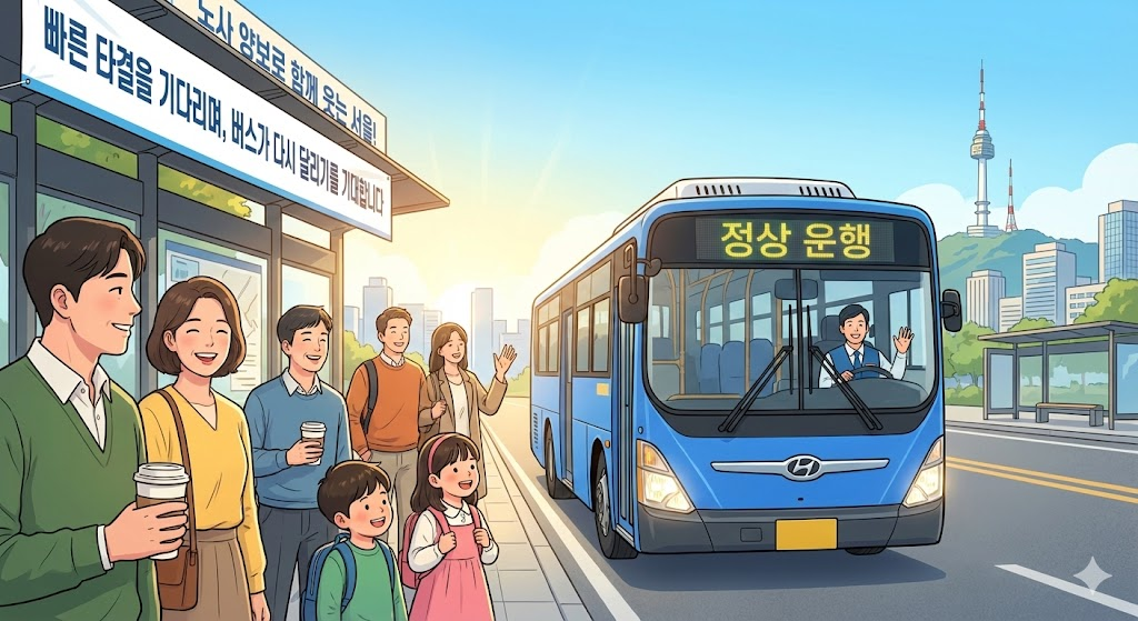 2026 서울 버스 파업 비상수송대책 안내문