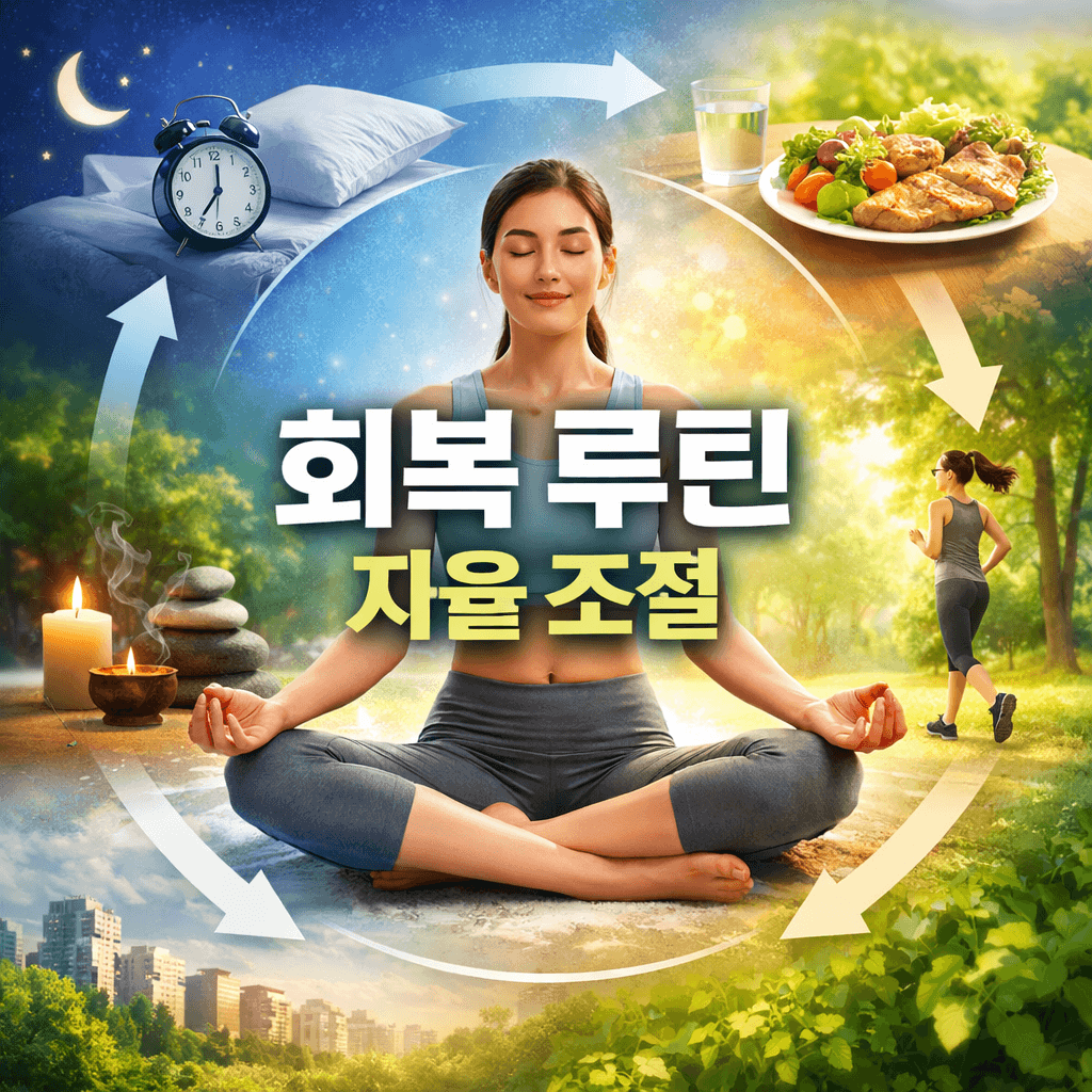 회복 루틴 자율 조절|몸이 스스로 회복하는 조건