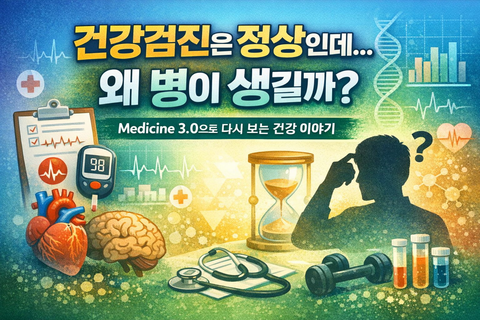 나는 건강한데 왜 나이가 들면 질병이 생기는가? 이를 예방할 수 있는 방법은 없는가?