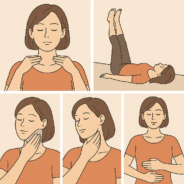 림프순환을 위한 5가지 데일리 루틴