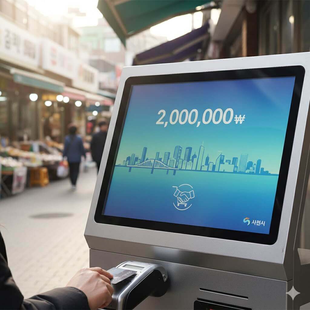 사천시 소상공인 키오스크 200만원 지원 총정리