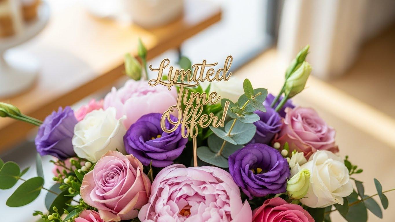 승진 토퍼 꽃다발