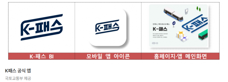 K패스 공식다운로드 사칭앱 유료결제주의