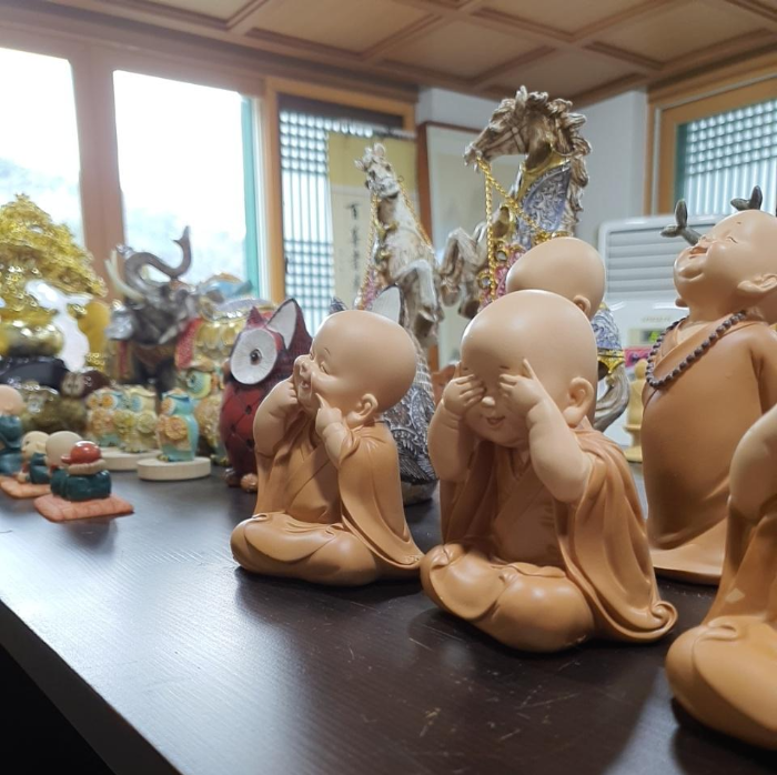 도림사 불교용품점 동자승소품