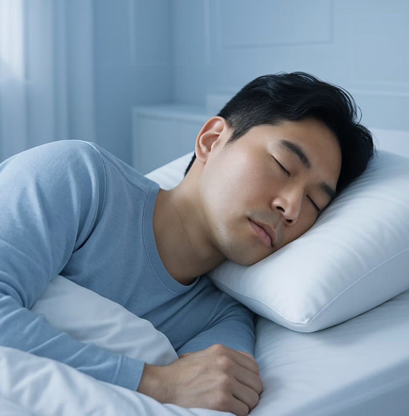 중력의 법칙, '잠자는 자세'의 비밀