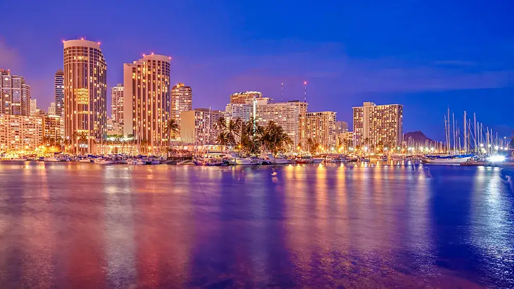 팜투어 신혼여행 하와이 오아후, 프린스 와이키키 5박 7일 뉴프리미엄 일정표(오션 프론트 하버)