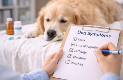반려견 증상 기록 가이드 관련 사진