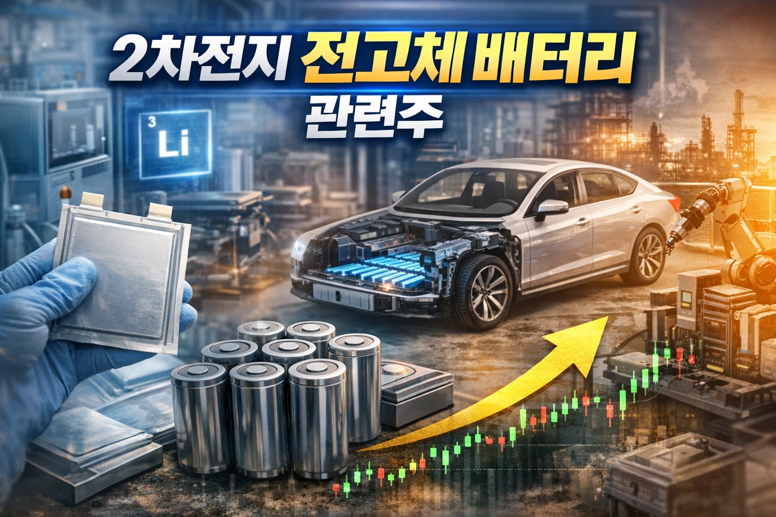 2차전지 전고체 배터리 관련주