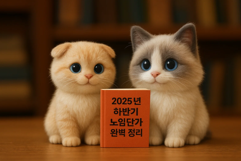 2025년 하반기 노임단가 완벽 정리