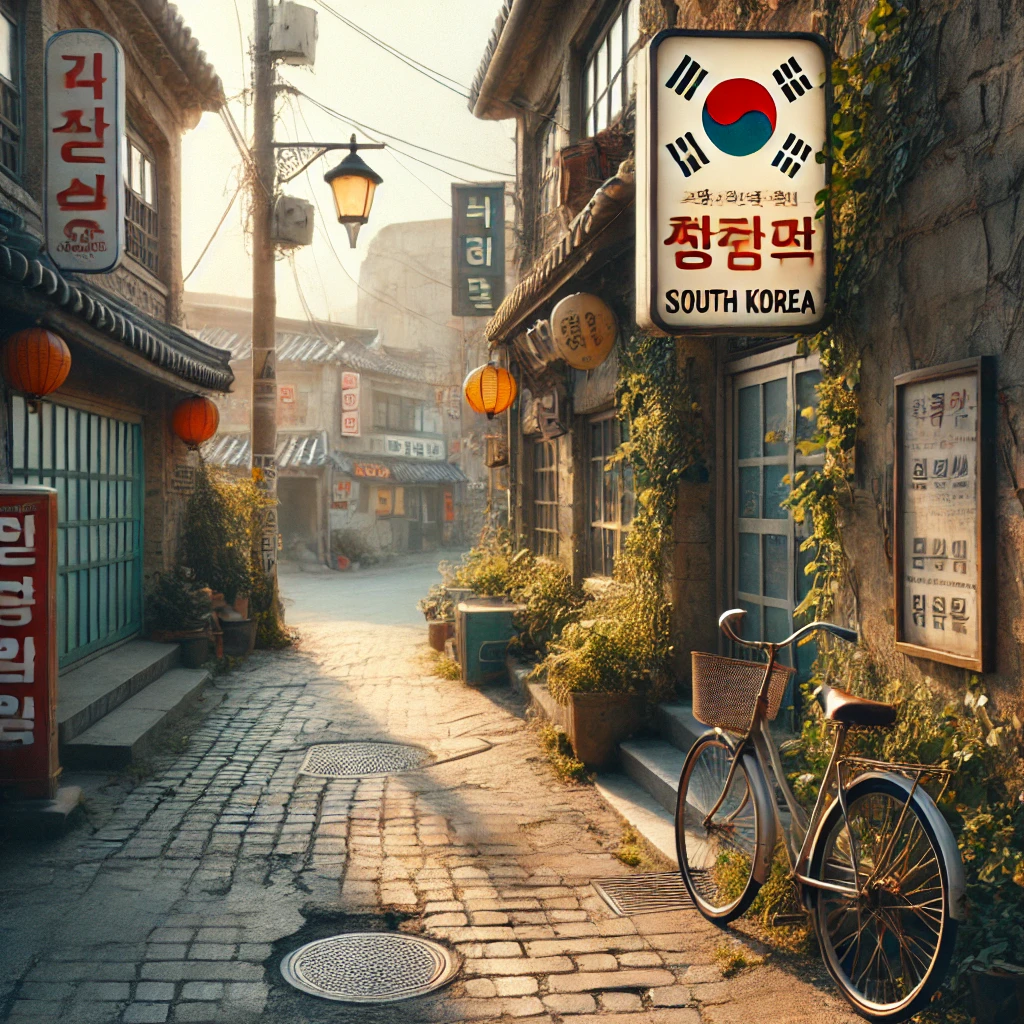 초원사진관 골목