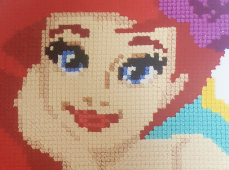 디즈니 십자수 견본작품