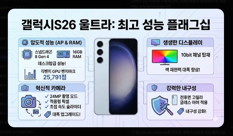 갤럭시S26 사전예약 일정 [2026년 최신] 사은품 혜택 및 예약 성공 전략 7가지
