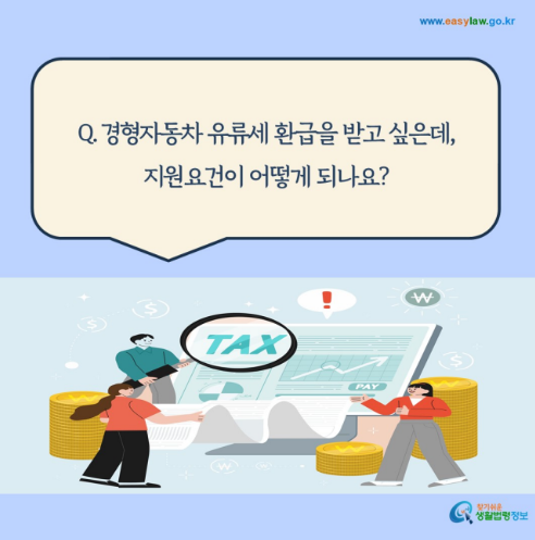 경차 유류세 환급 신청 방법, 연 30만 원 환급