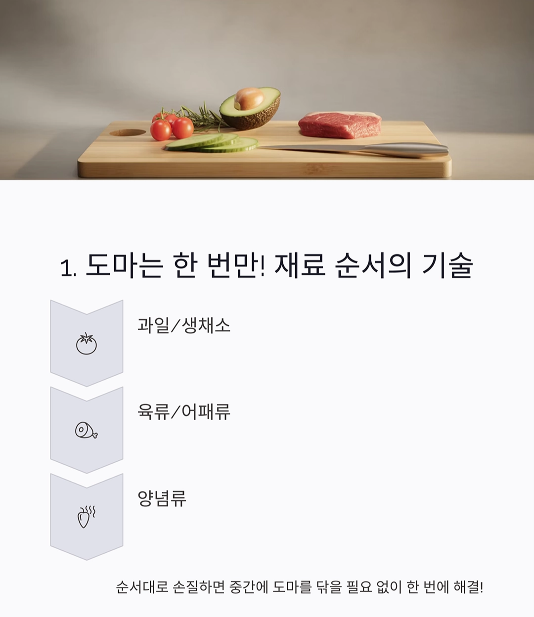 설거지를 절반으로 줄이는 요리 비법! 요알못도 가능한 깔끔한 한끼