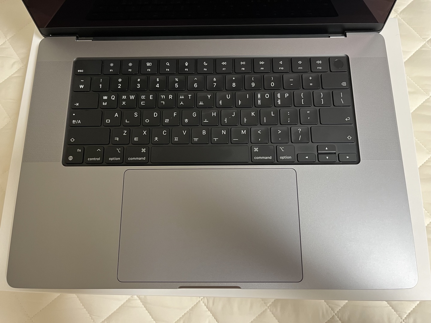 m1 pro 키보드 및 터치패드