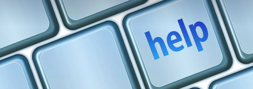 help 표시가 있는 버튼 이미지를 통해 정부에서 지원해준다는 의미를 담음