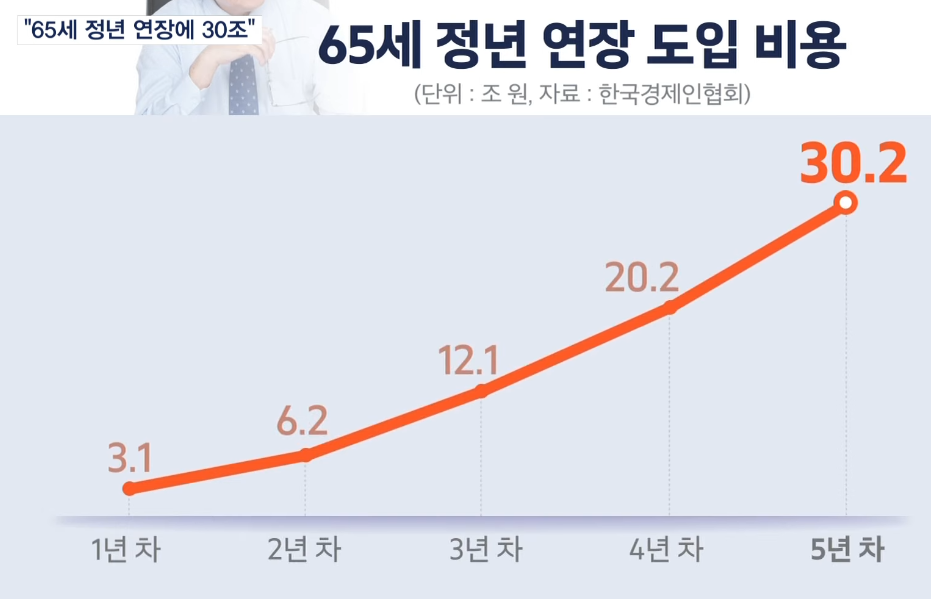 정년연장 65세 시행시기 [2025년]