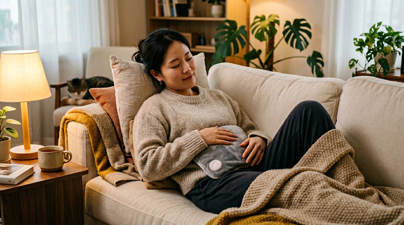 충전식 온수찜질기 원리 구조 설명