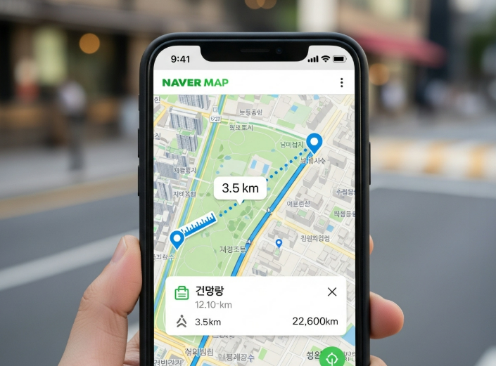 네이버 맵 예시 이미지