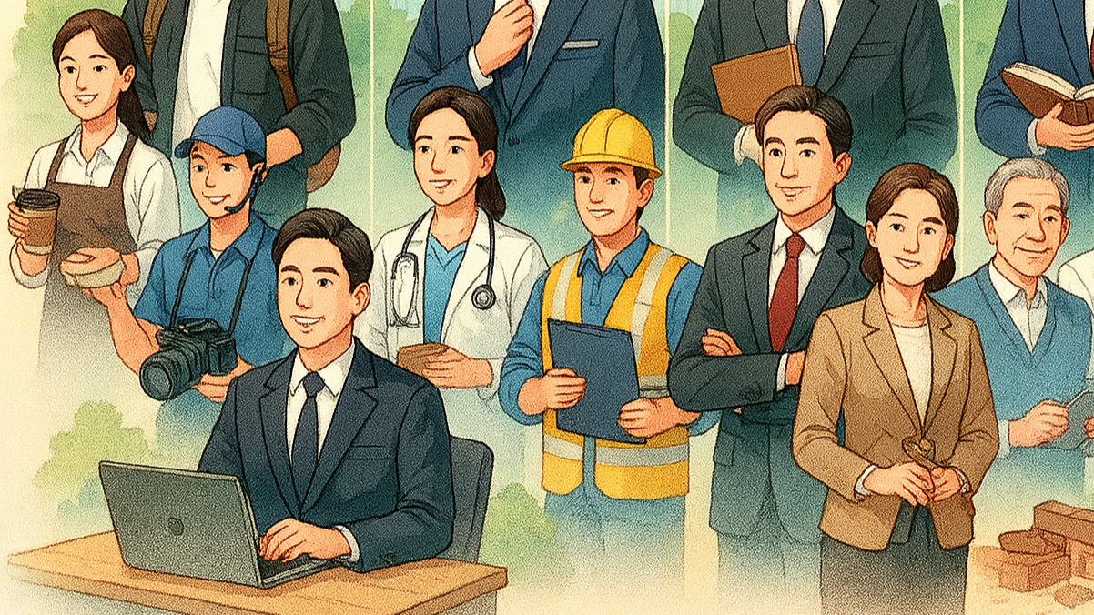 나이대별 직업