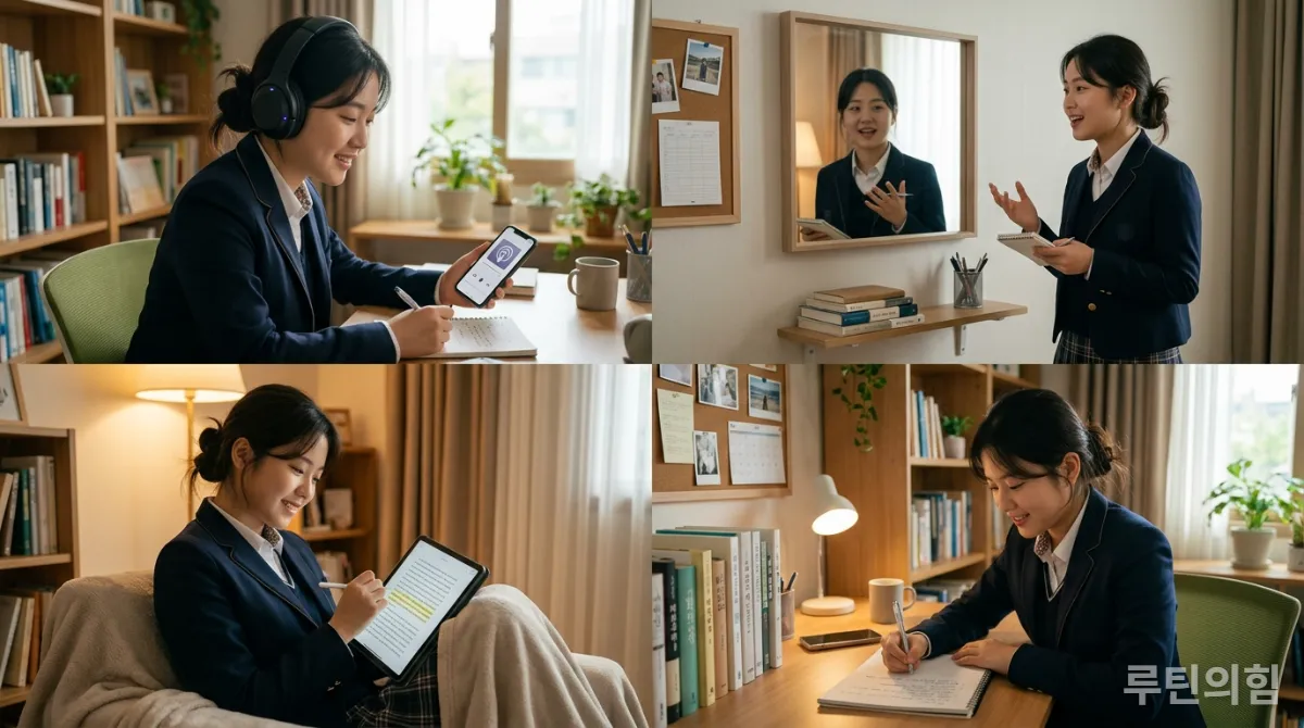 영역별 영어 학습 전략을 실천하는 한국 수험생