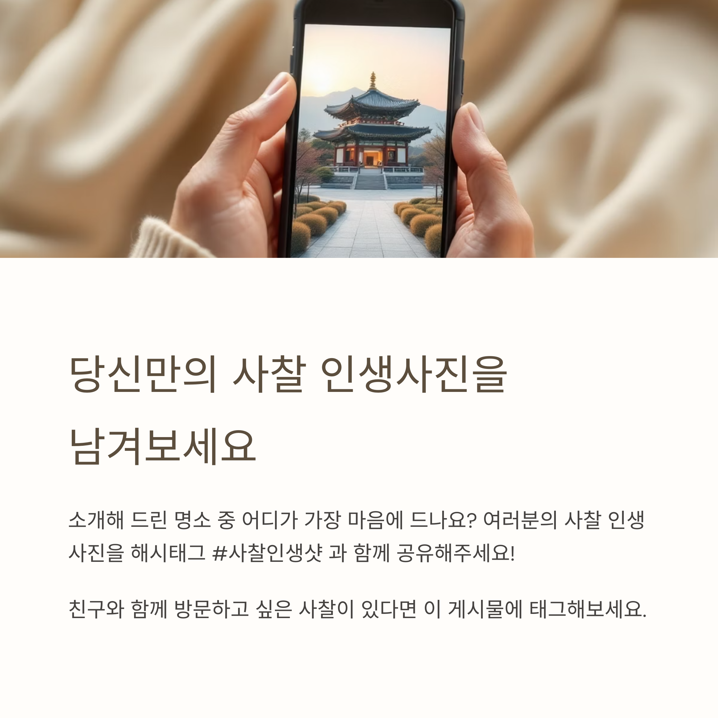 전통미와 자연이 어우러진 인생사진 명소 사찰 여행