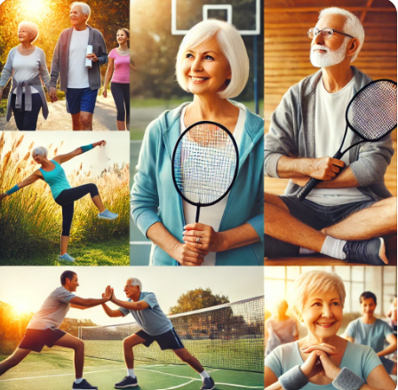 40대 50대 노년층을 위한 스포츠 트렌드 관련 사진