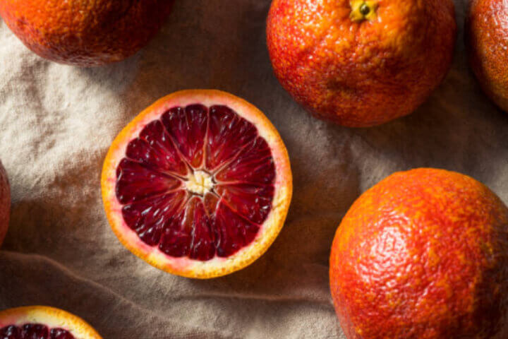 검붉은색의-모로오렌지